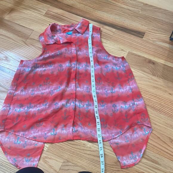 L’Amour Nanette Leopore
Sleeveless Anchor Top With Open Back Size XS - Picture 4 of 7